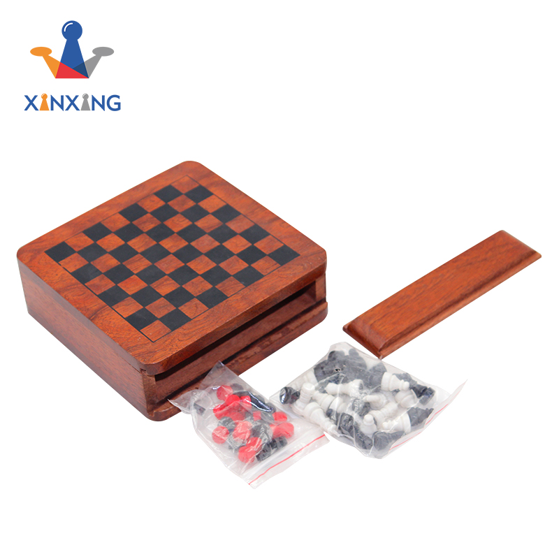 The International Chess With Portable Folding Interior Storage For Adults Kids