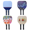 Wholesale Pickleball Paddles Wooden Edgeless Set with 2 Paddles 2 Balls Beginner Racket Pickle Ball Paddles