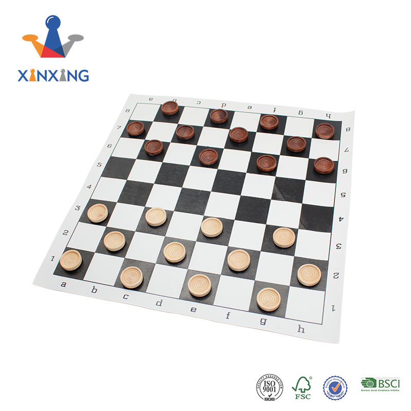Outdoor Indoor Chessboard, 2-in-1 Set, Portable with Carry Bag