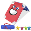 Portable Collapsible Cornhole Set with 2 Boards 8 Bean Bags Carrying Case for Yard Toss Game Indoor Outdoor Camping (3 X 2feet)