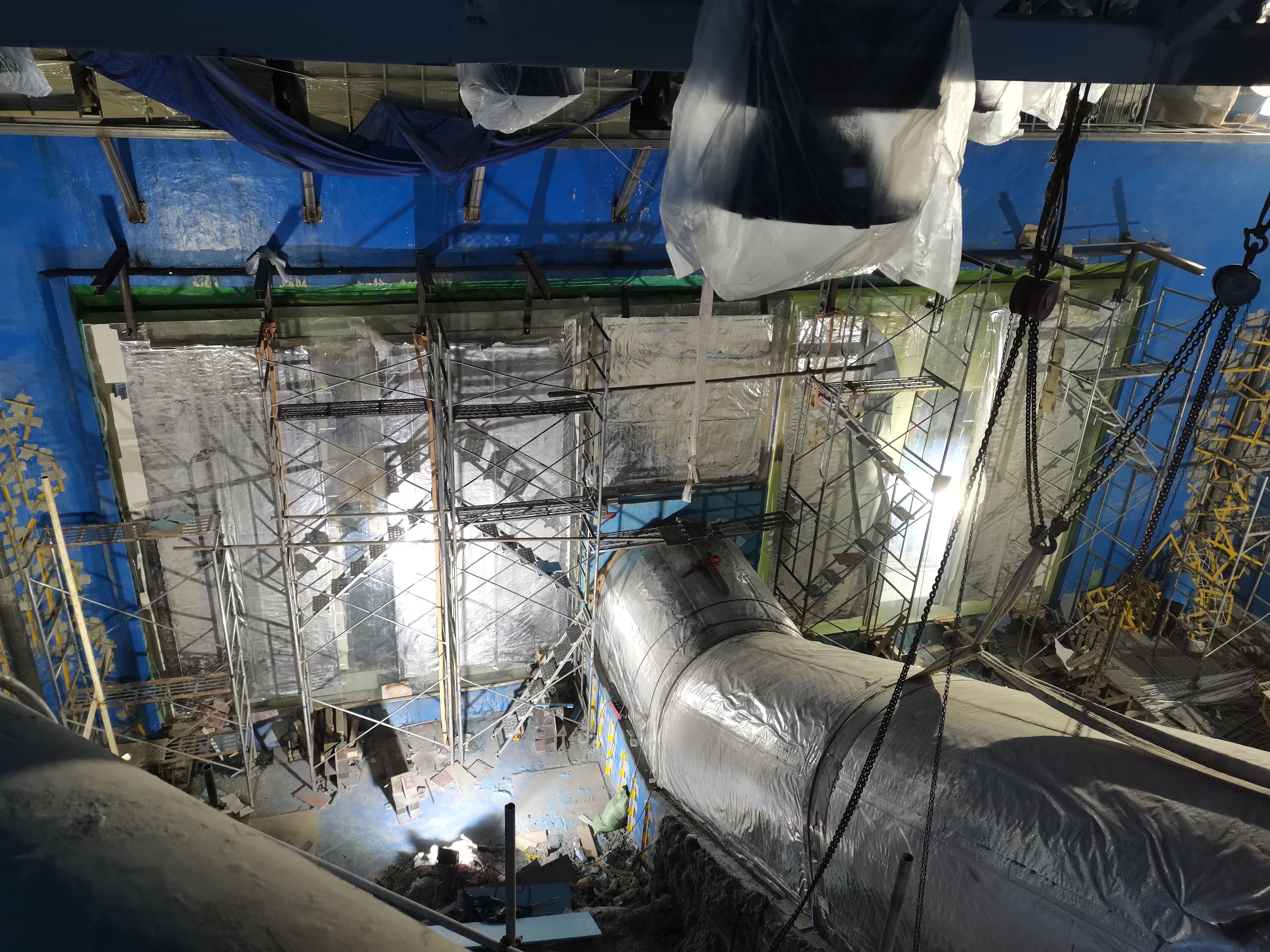 מנהרה אקרילית - התקנה