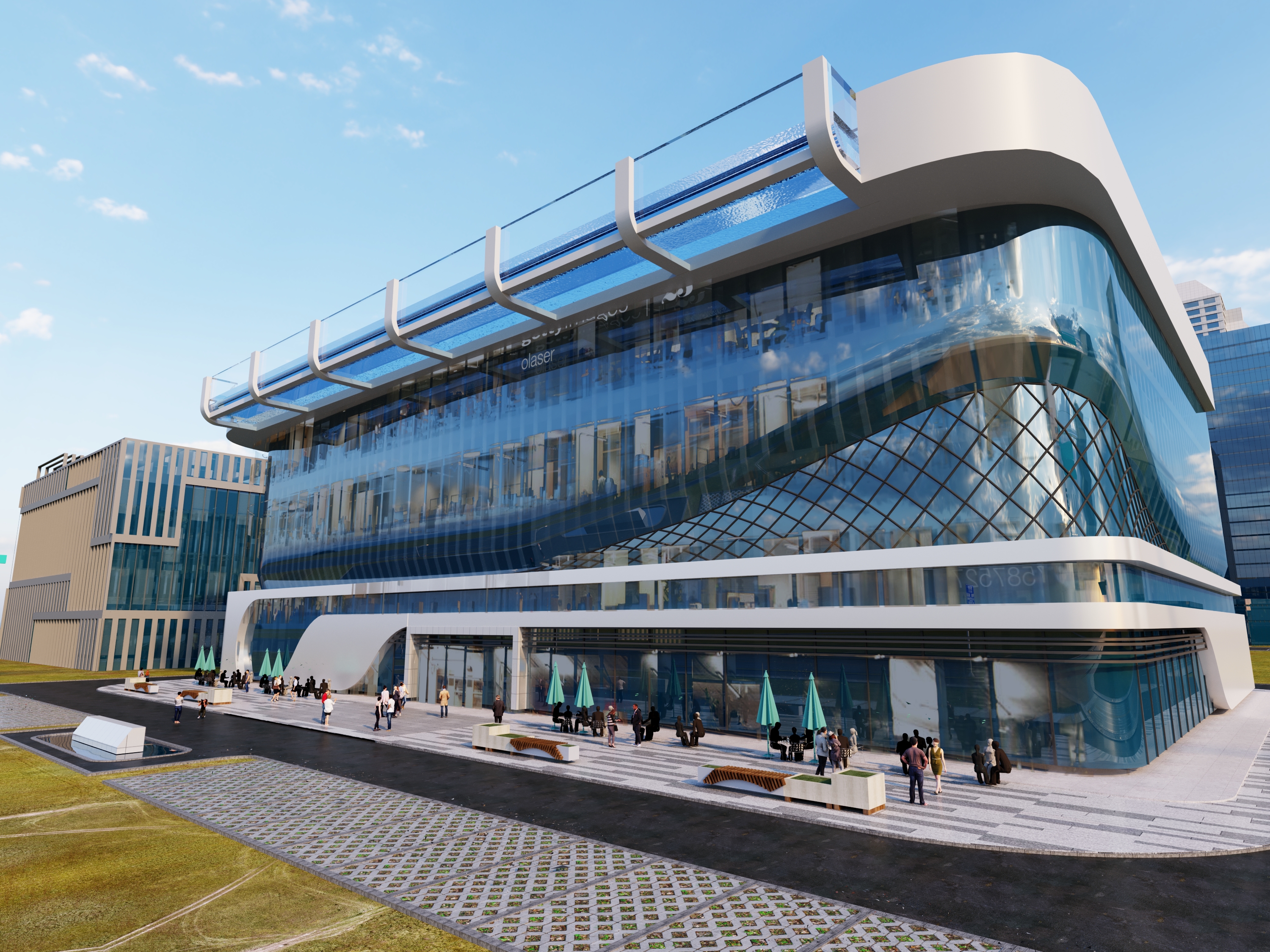 I-Acrylic swimming pool - LEYU