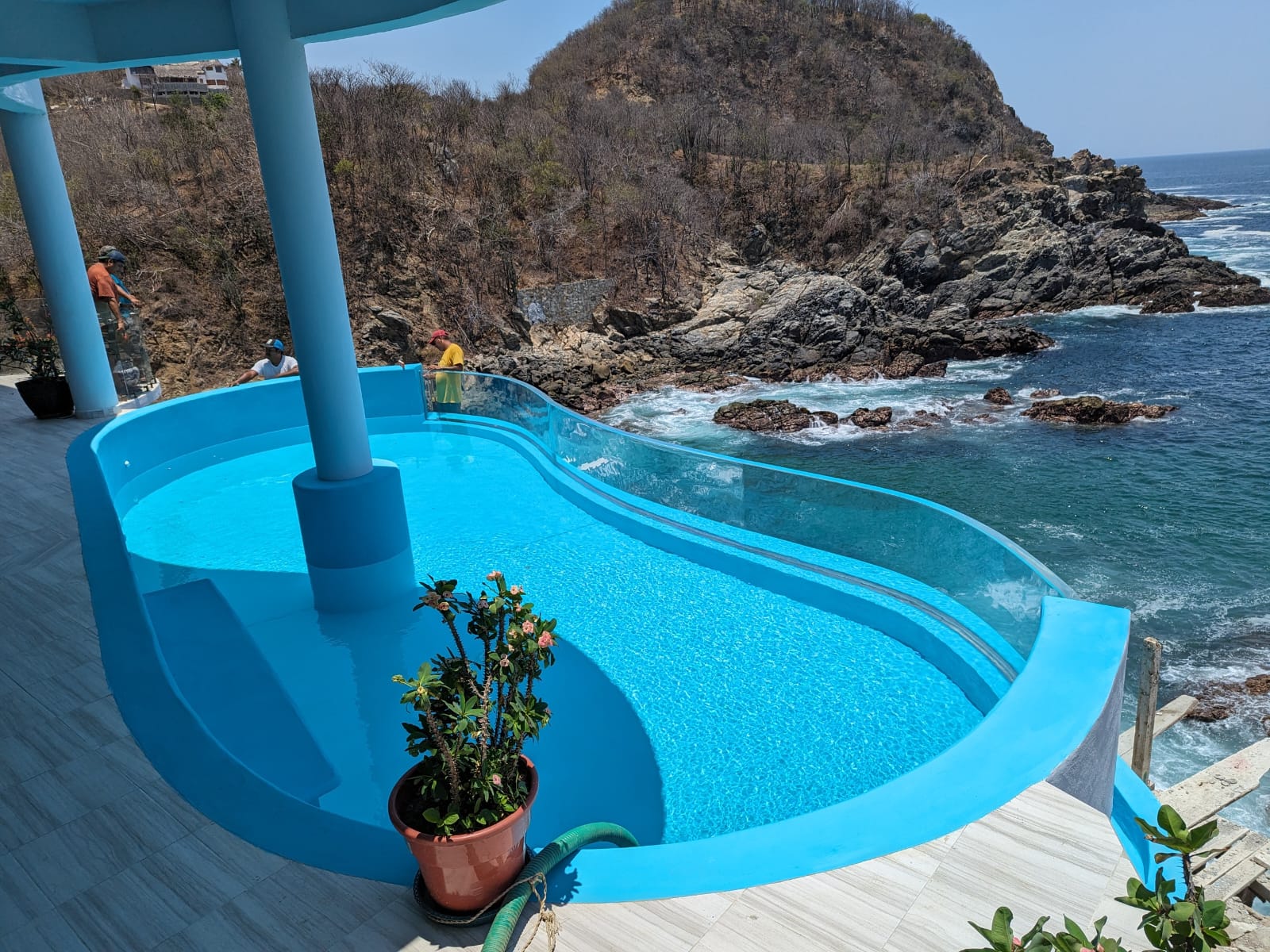 I-Acrylic swimming pool - ukufakwa kwe-LEYU