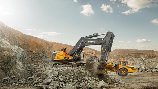 volvo excavator