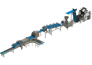  Línea de armadora de pan de molde