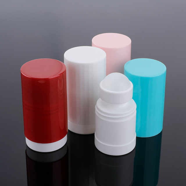 Market Most Popular Serum Eye Essence Perfume Plastic Roller Round Shape Smooth Roll On Ball Bottle For Skincare