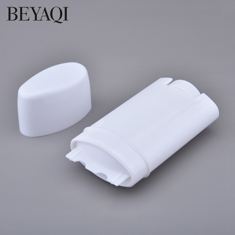 Desodorante De Recubrimiento Rotativo Oval Gel Vacío Contenedor De Desodorante Reutilizable Embalaje De Botella Pegajosa