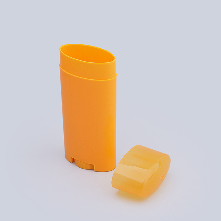 Approvisionnement D'usine 28G 71g Blanc Jaune Déodorant Barre Tube Top Remplissage Vide Cosmétique Déodorant Conteneur