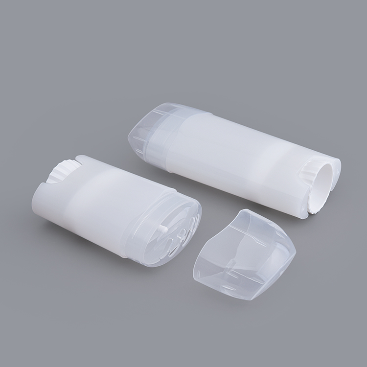 45g 80g Contenedor De Desodorante Blanco Botella De Llenado De Tapa Giratoria De Plástico Se Puede Rellenar Repetidamente Botella De Palo De Desodorante