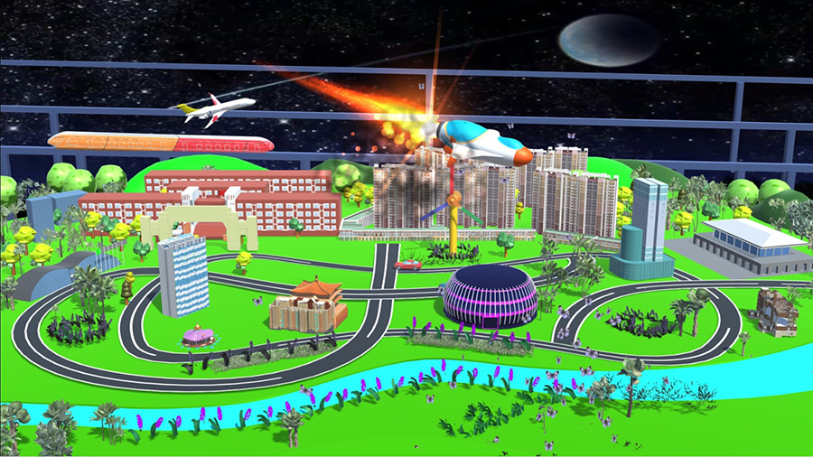 Draw alive - City Theme