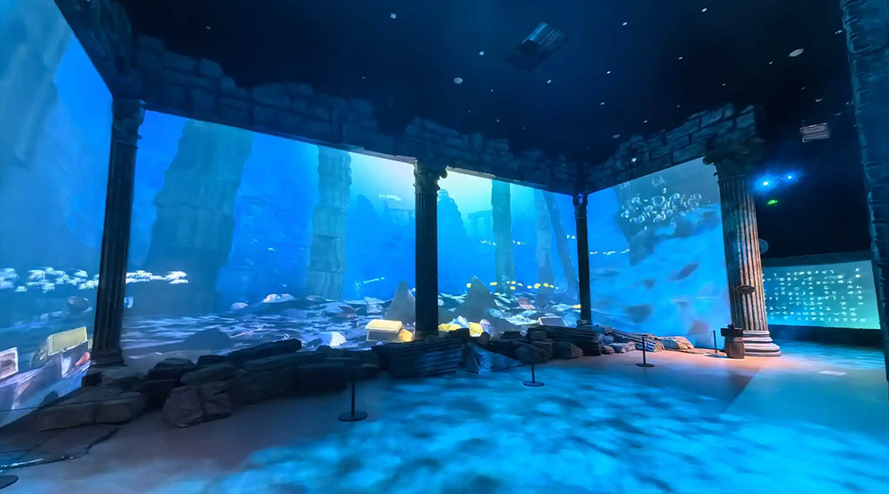 غرفة متحف غامرة