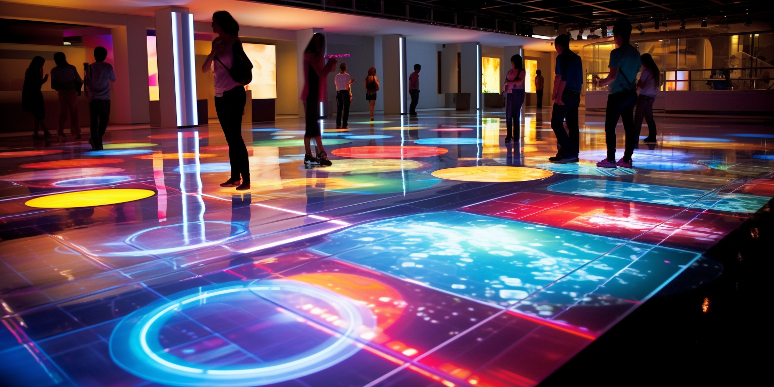 ما هي تقنية عرض الأرضية التفاعلية Rolvloer؟