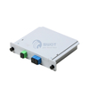 1x2 SC / UPC Casette Fibra óptica PLC Splitters