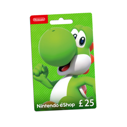 &pound; 25 Yoshi Nintendo eShop ئالدىن تۆلەيدىغان كارتا