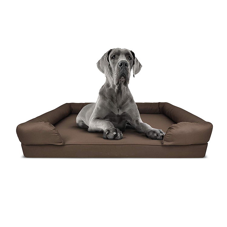 CPS Durable Factory Memory Foam Orthopedic Customized Material Dog Bed Large