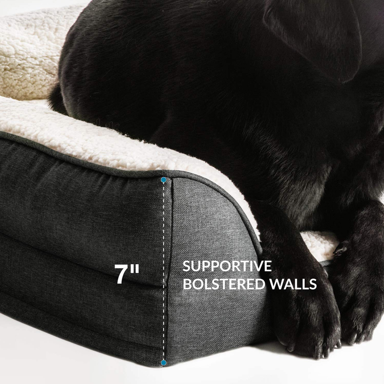Durable Machine washed Waterproof Super Soft Sherpa Dog Bed