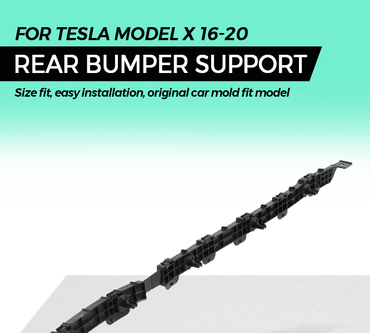 Tesla Model X bakre st&ouml;tf&aring;ngarf&auml;ste
