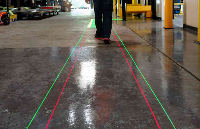 lối đi ảo laser