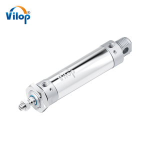MAC Series Mini Pneumatic Cylinder Aluminum Alloy Double Acting Pneumatic Linear Actuator Pneumatic Parts