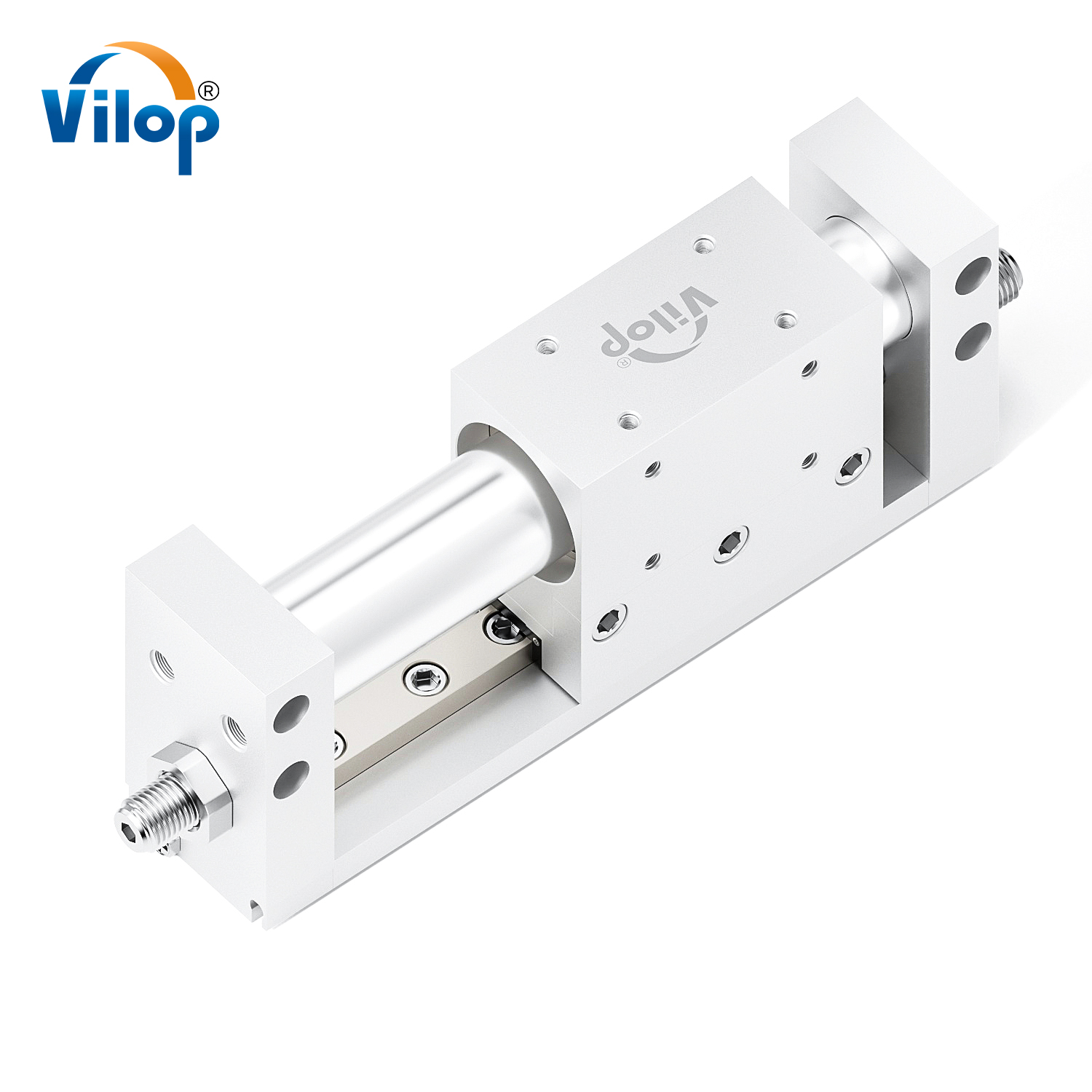 RMH10/16/20/25x200x300-s Pneumatic Magnetic Coupling Magnetic Coupling Type Rodless Cylinder with Long Stroke And Guide Rail