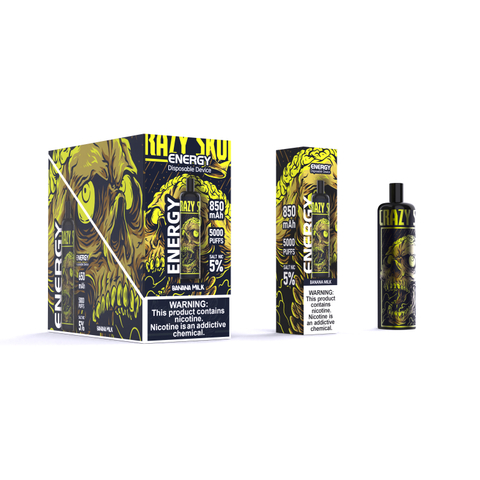 ENERGY 5000 BANANA MILK DISPOSABLE VAPE PEN