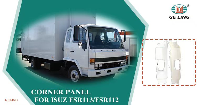 Paraurti Angolare Aereo Bianco Isuzu Fsr 113 112