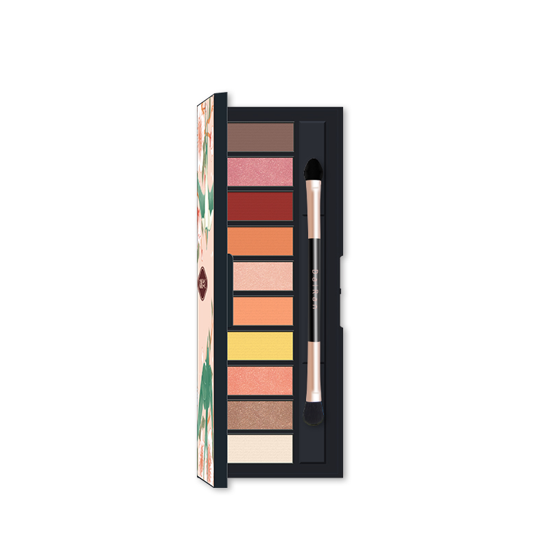 Eyeshadow Warna-warni Riasan Glitter Bernilai Tinggi Wanita 10 Warna Eyeshadow Nude