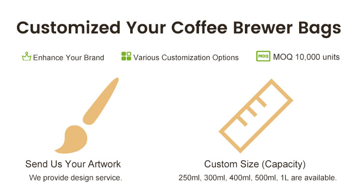 Sacos para fazer caf&eacute;