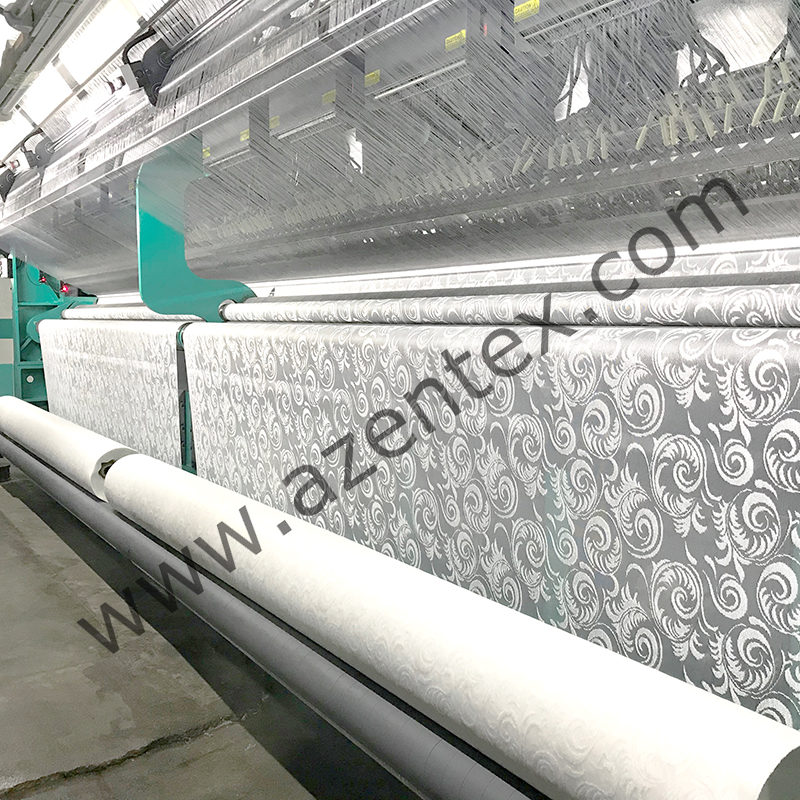 machine &agrave; tricoter cha&icirc;ne pour rideaux jacquard
