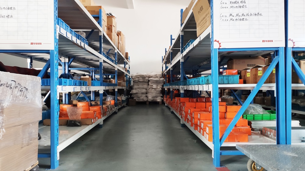 Almac&eacute;n de m&aacute;quinas de tejer planas Changhua