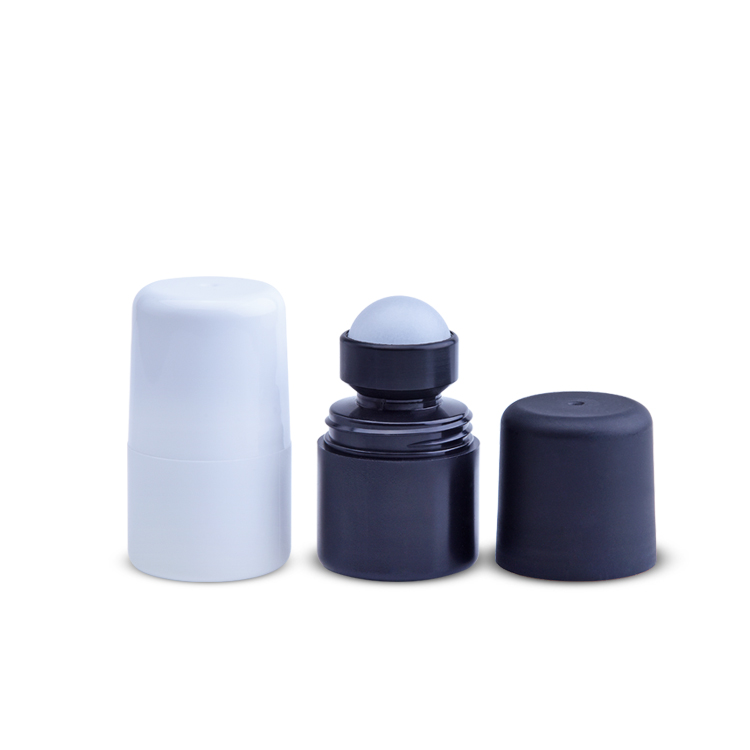 Rodillo desodorante de embalaje de plástico de lujo de alta calidad a buen precio de fábrica de 30ml y 75ml en botellas al por mayor
