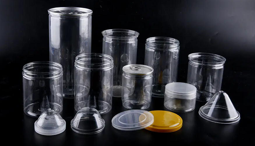 Distinguere le punte delle bottiglie di plastica in PET e HDPE