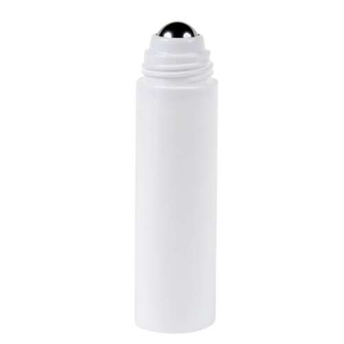 Tubo macio cosmético dos cuidados com a pele com massagem do aplicador do rolo, tubos plásticos vazios do pré-rolo com única bola do rolo