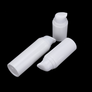 Empaquetado cosmético 15ml 30 ml 50ml PP PE Eco Botella de base de prensa de pequeña capacidad 