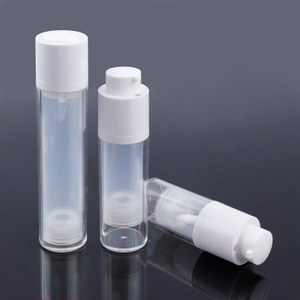 Containers 15ml 30 Ml 50ml ABS PP PE Rotating Small Quantity Moisturizer Bottle Airless