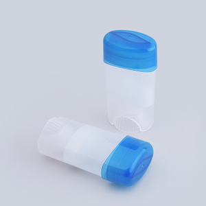 PP PE Stick Container Cosmetic Antitranspirante Oil Roller Bottle 48g Plastic Deodorant Stick Roll on Bottle