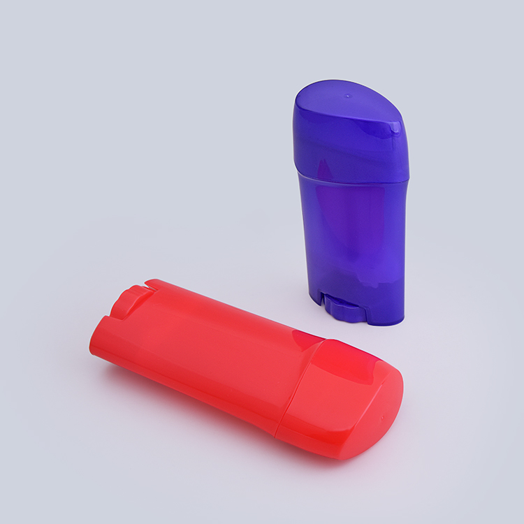Nouveau Personnalisé PP Parfum Désodorisant Bouteille 40g 65G Anti - Transpiration Hommes Femmes Plastique Solide Désodorisant Bar Bouteille
