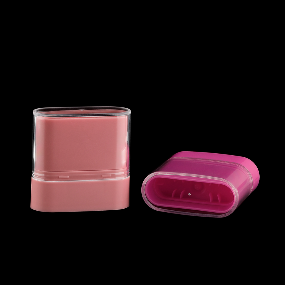 Custom Color Logo 10g Embalagem Plástica Recipiente Cosmético Blush Stick Garrafa De Protetor Solar Para Cuidados Da Pele