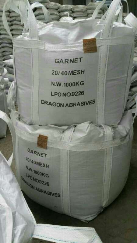 गीले और सूखे ब्लास्टिंग कारखाने के लिए गार्नेट