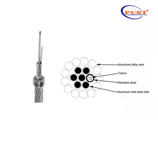 FCST-Stranded Stainless Steel Pipe OPPC Fiber Cable