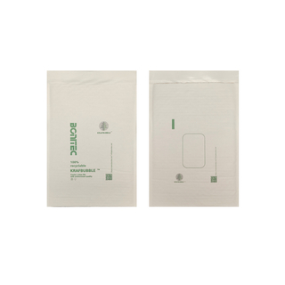 Anuncio publicitario KRAFBUBBLE blanco-mediano de 3 capas, 200 piezas (235 mm × 345 mm / 9.25 '' × 13.58 '')