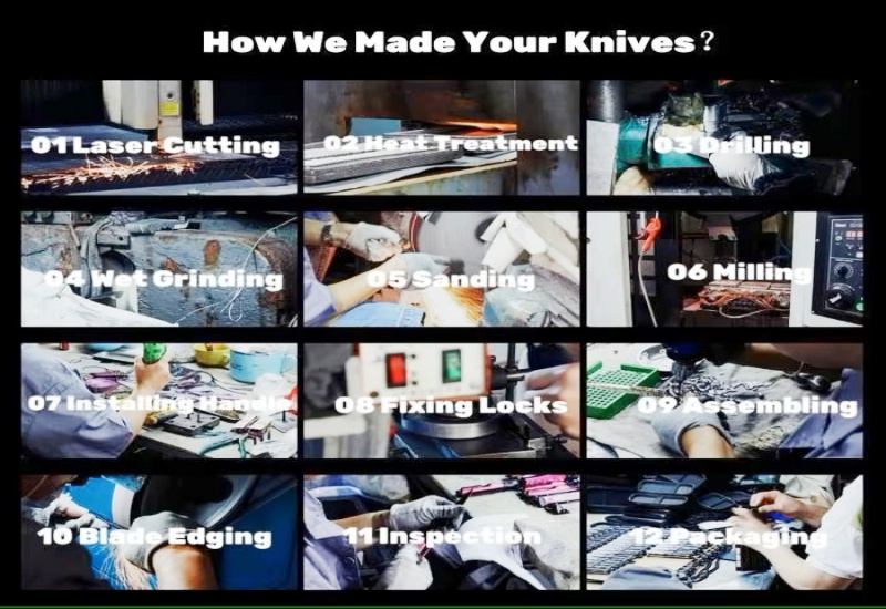 COME ABBIAMO REALIZZATO I VOSTRI COLTELLI