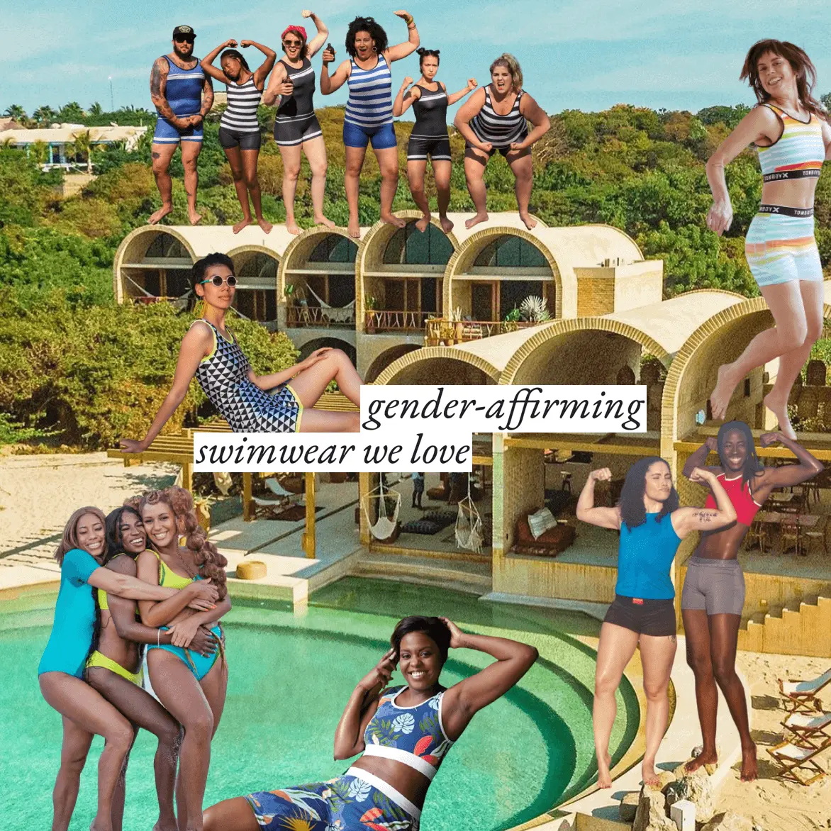 Apa itu pakaian renang yang menegaskan gender?