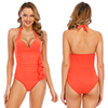 Sl&agrave;n-reic Fashion Swimwear Women Ruffles Aon ph&igrave;os Swimsuit