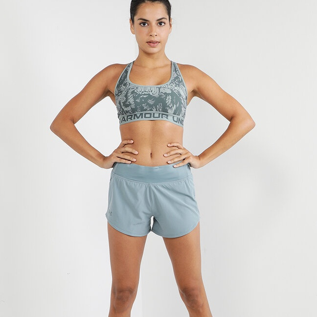 blue Back straps crossover sports bra สปอร์ตบราสายไขว้หลัง สีน้ำเงิน