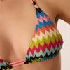 Bikini cu imprimeu Wave