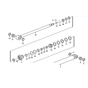 Fullwon ORIGINAL Volvo EC380D Arm Oil Seal