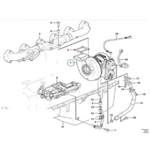 Fullwon ORIGINAL Volvo EC380D Turbocharger