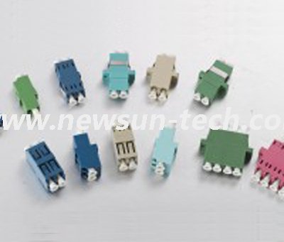 LC SM MM Simplex Duple Plastic Metal Optical Fiber Adapter