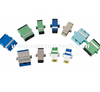 SC Simplex Duple Plastic Metal PC APC Optical Fiber Adapter with Shutter